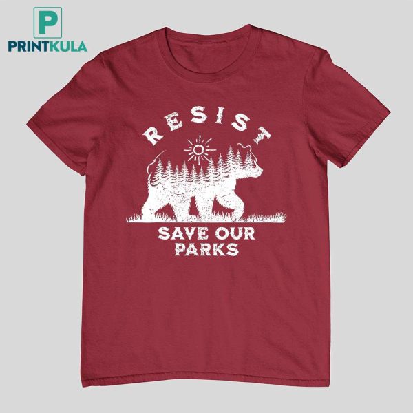Bear Resist Save Our Parks Shirt