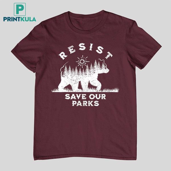 Bear Resist Save Our Parks Shirt