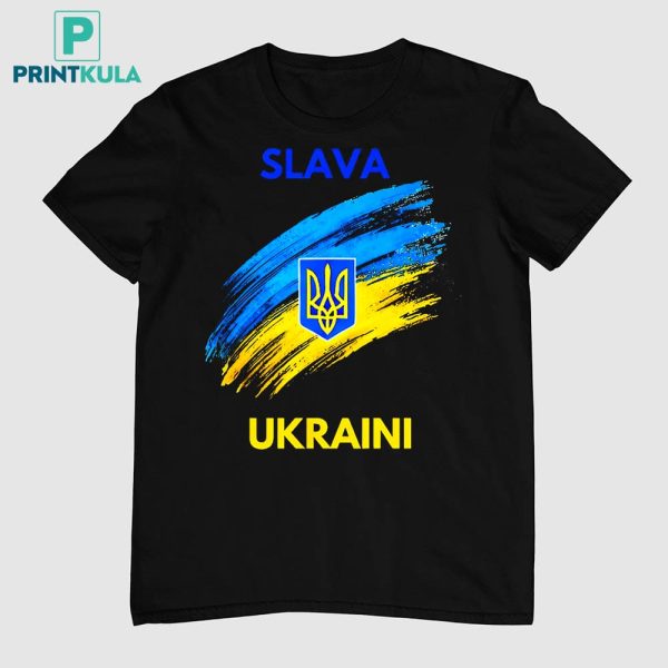 Slava Ukraini Support Ukraine Shirt