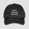 Deny Defend Depose Embroidered Hat