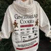 Christmas Gingerbread Cookies Recipe Hoodie