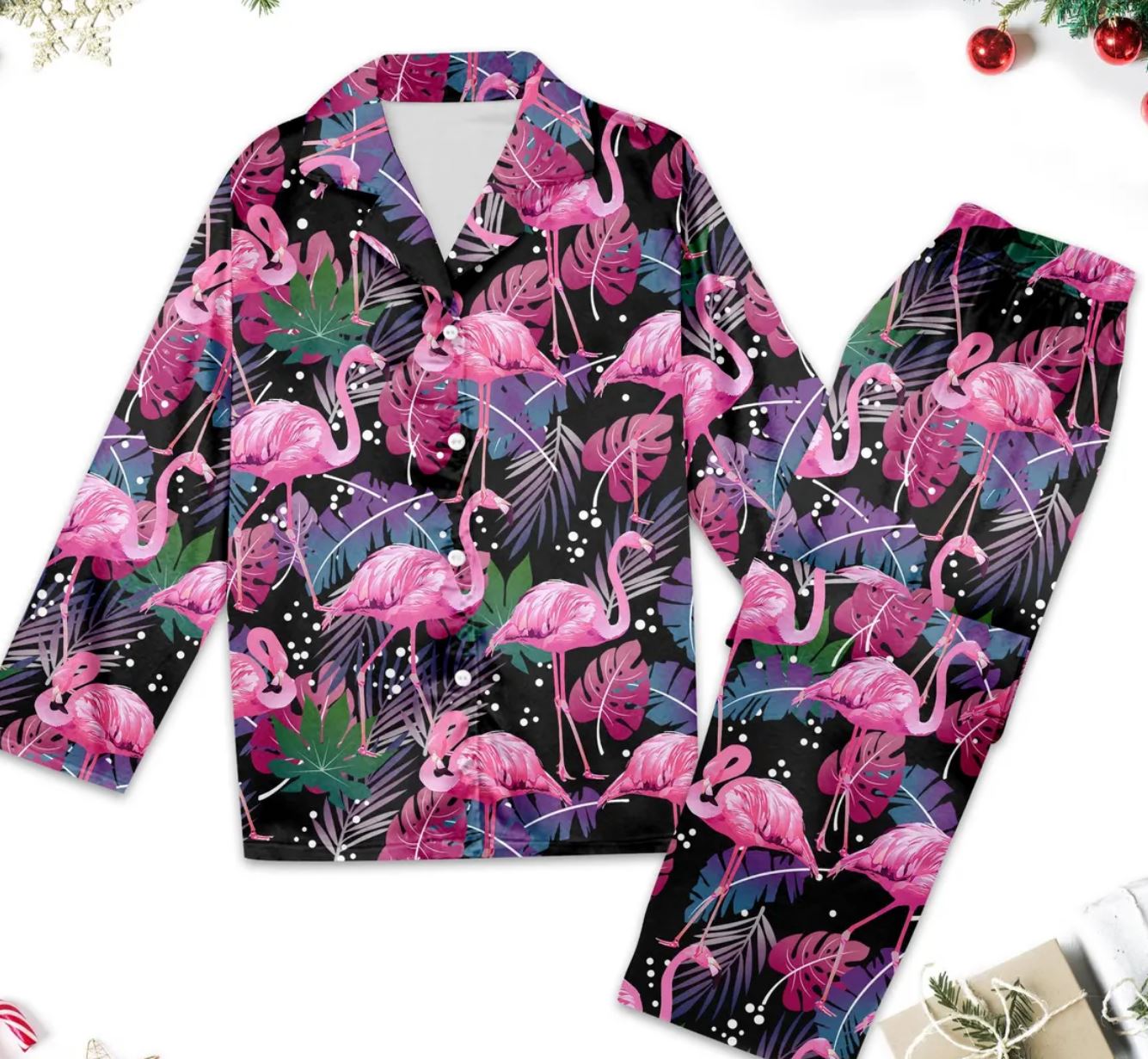 Flamingo Pajamas Set Flamingo Pajamas Set