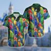 Parrot Family Colorful Tropical Hawaiian Shirt